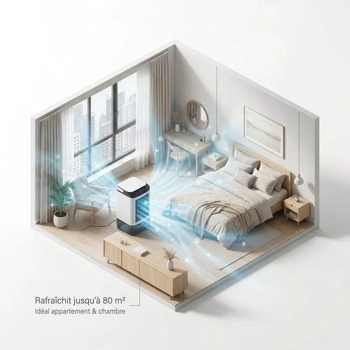Climatiseur Portable Beko pour pièce <80m2